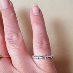 Sterling Silver Oval Ring