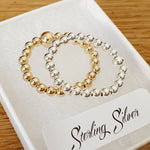 Sterling Silver & Gold Ring Stack