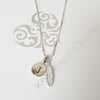 Feathers appear when loved ones are near 925 Necklace