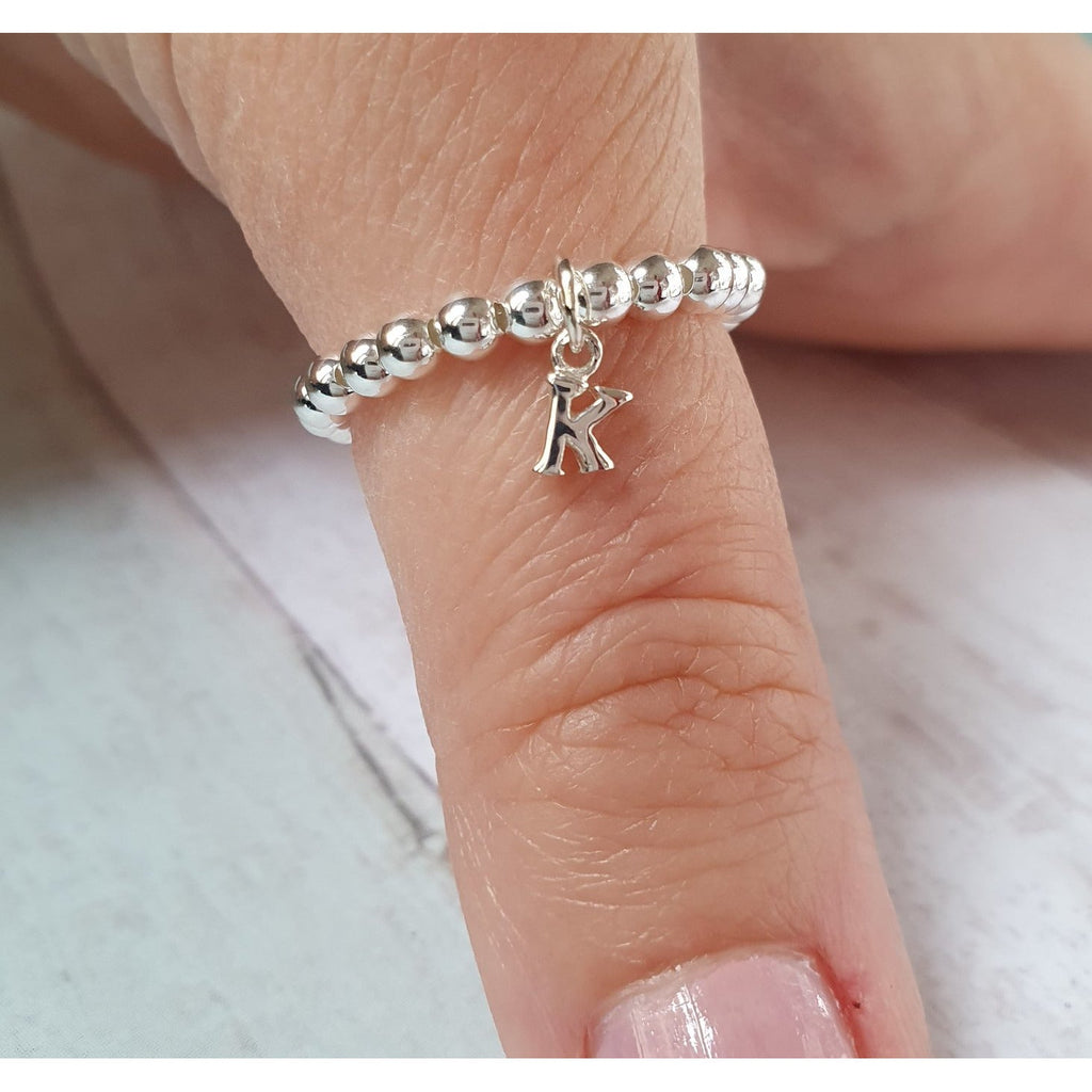 Silver clearance stretch ring