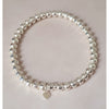 Rondelle Silver Mixed Bracelet