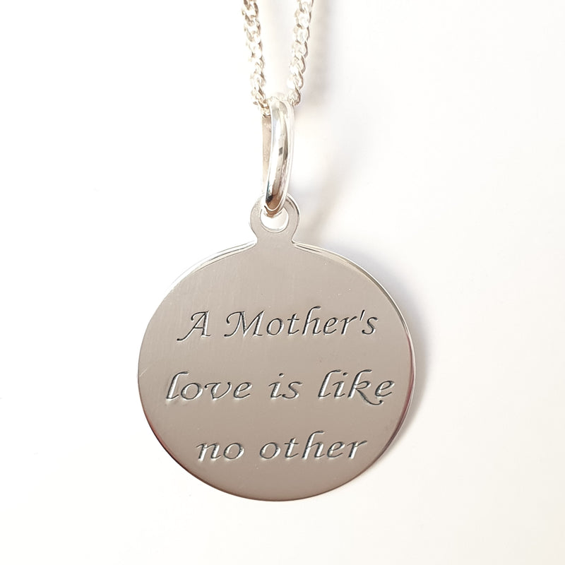 Mum Inscription Necklace