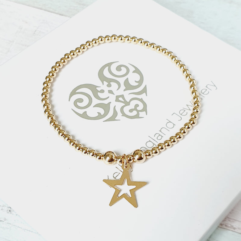 Gold Star Bracelet