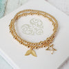 Gold Leaf & Star Stack