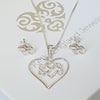 Infinity Knot Heart Set