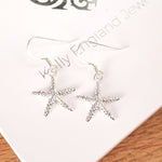 Starfish Drop Earrings