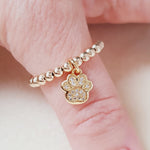 A true friend leaves paw prints on your heart Ring