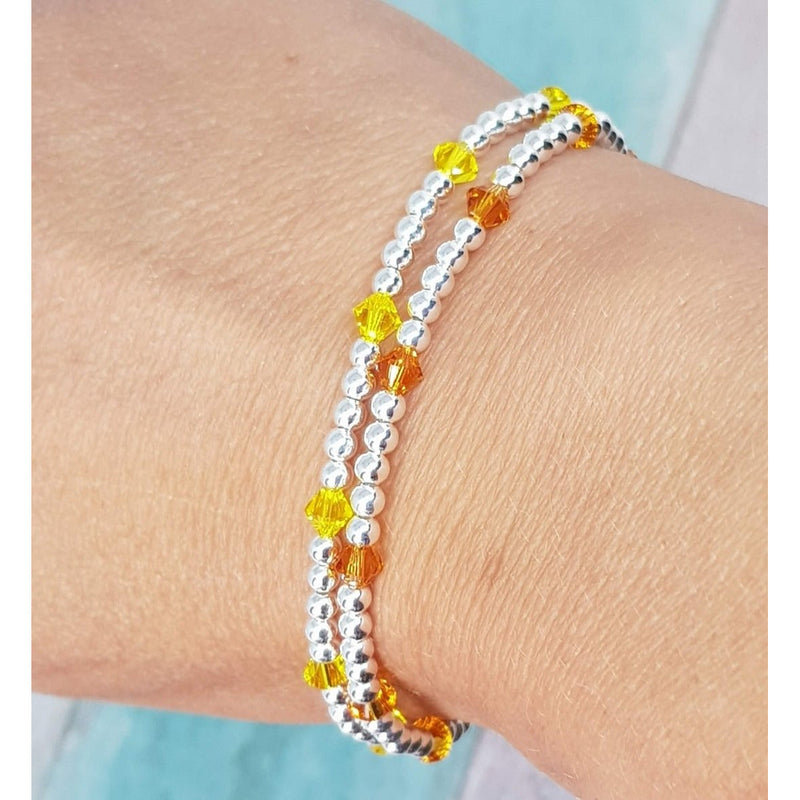 Topaz & Citrine Yellow Bracelets