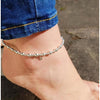 Chunky Silver Anklet